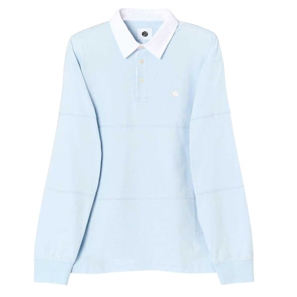 Pretty Green Herr Islington Rugbytröja L Ljusblå Light Blue L