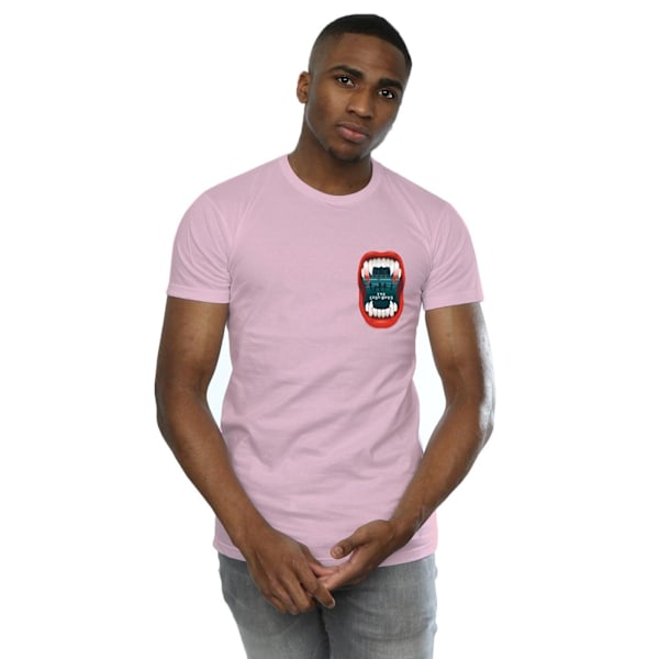 The Lost Boys Herr T-shirt med ficka med tänder XL Baby Pink Baby Pink XL