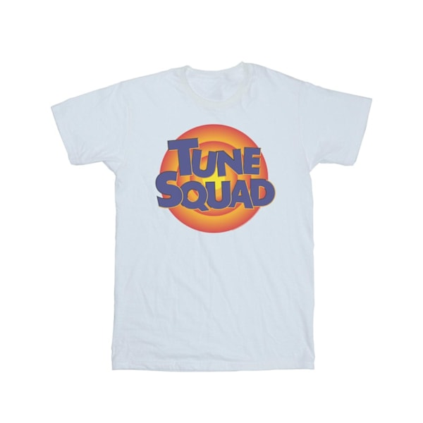 Space Jam: A New Legacy T-shirt med Tune Squad-logotyp för män, 4XL, vit White 4XL