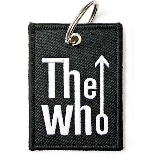 The Who Arrow Logo Nyckelring En Storlek Svart/Vit Black/White One Size