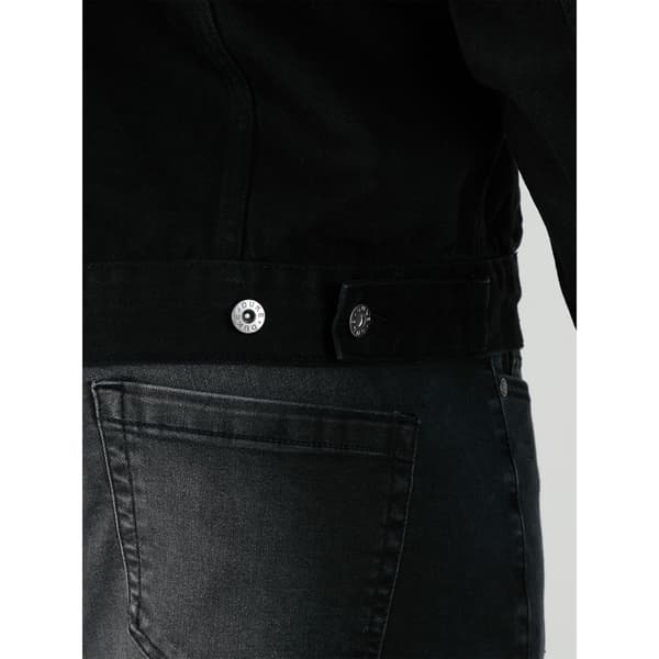 Duke Herr D555 London Trucker Denimjacka Small Svart Black Small
