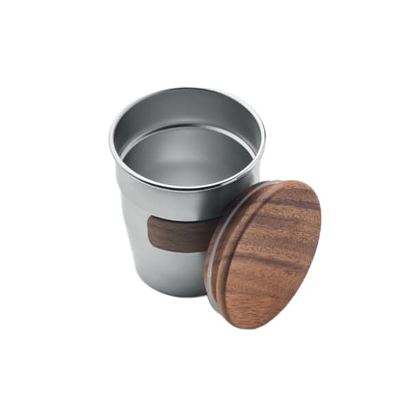 MidOcean Walnut 350ml Tumbler One Size Matt Silver Matt Silver One Size
