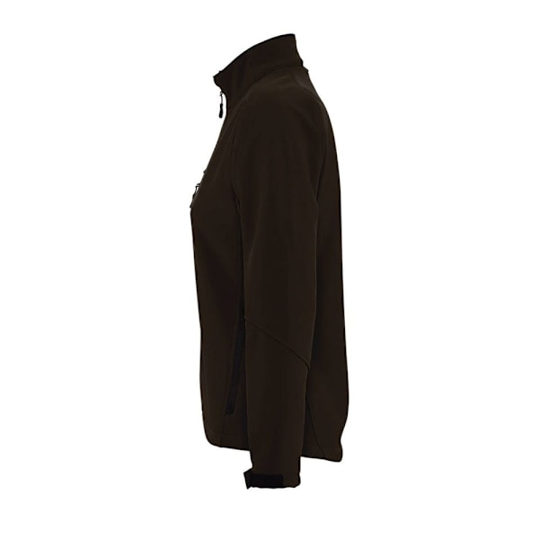 SOLS Dam/Kvinnor Roxy Soft Shell Jacka (Andningsbar, Vindtät Och Vattenavvisande) Black L