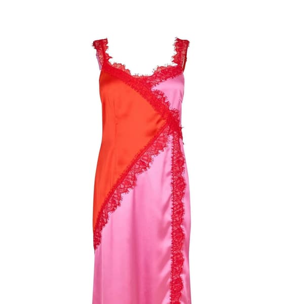 Never Fully Dressed Dam Elowen Maxiklänning 8 UK Röd Red 8 UK