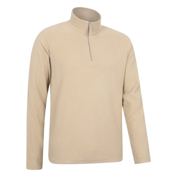 Mountain Warehouse Herr Camber II Half Zip Fleecetopp L Off Whi Off White L