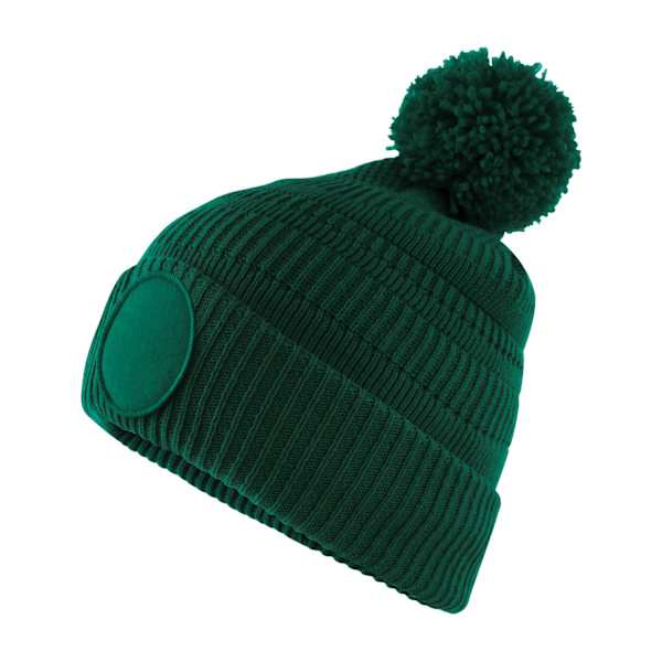 Beechfield Patch Mössa One Size Flaskgrön Bottle Green One Size