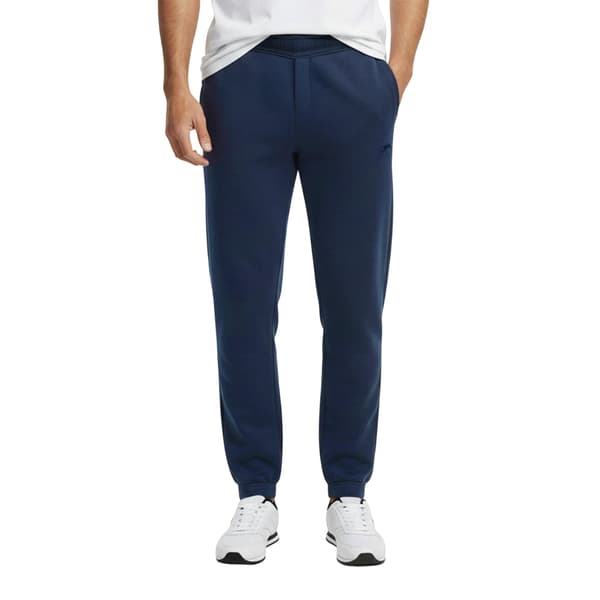 Slazenger Herr Fleece Joggingbyxor med mudd M Stålblå Steel Blue M