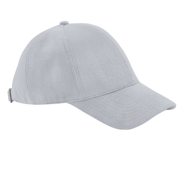 Beechfield Unisex Faux Suede Cap En storlek Ljusgrå Light Grey One size