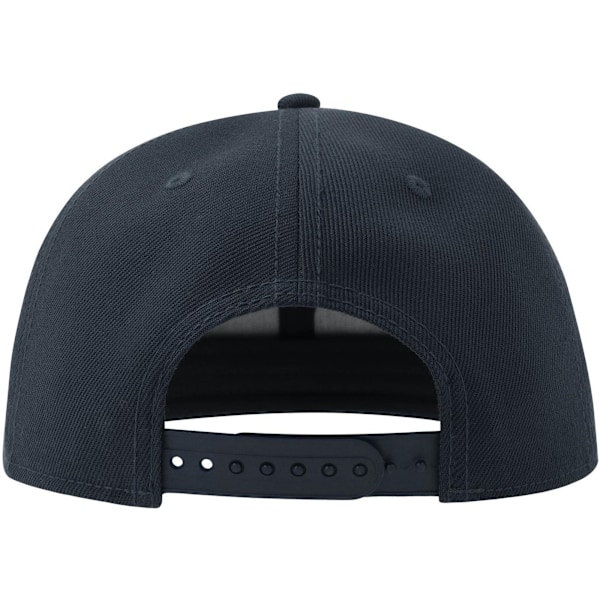 Atlantis Unisex Vuxen 6 Panel Hållbar Flat Peak Baseball Cap Navy One Size