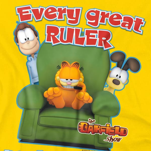 Garfield Herr Tröja Throne Stl M Gul Yellow M