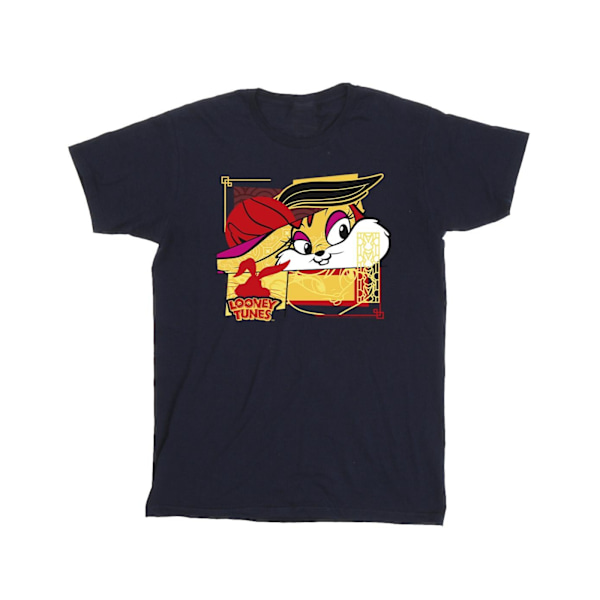 Looney Tunes Girls Lola Rabbit Nyår Bomull T-shirt 9-11 År Marinblå Navy Blue 9-11 Years