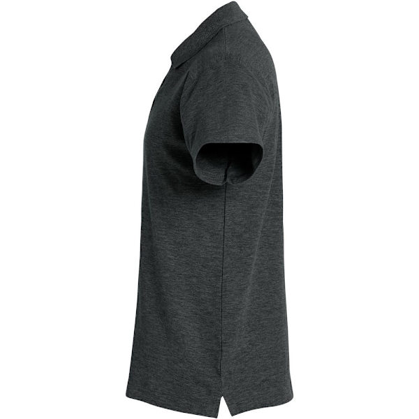 Clique Herr Basic Melange Poloshirt XS Antracit Anthracite XS