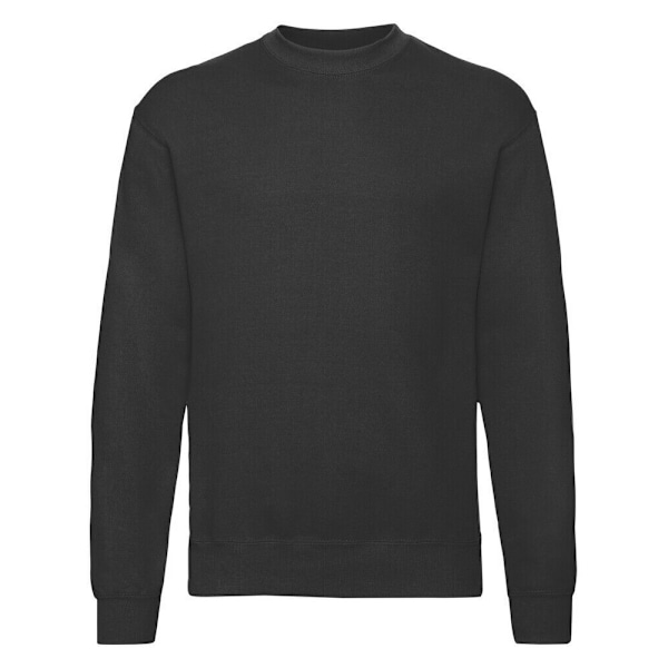 Fruit Of The Loom Herr Lätt Droppad Axel Sweatshirt M B Black M