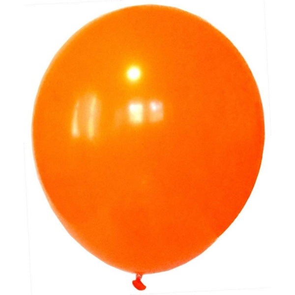 Globos Latex enfärgade ballonger (10-pack) One Size Orange Orange One Size