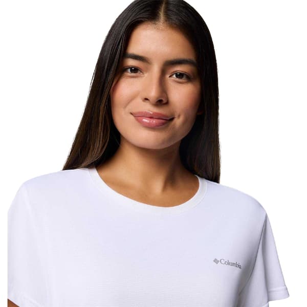 Columbia Dam T-shirt med logotyp M Vit White M