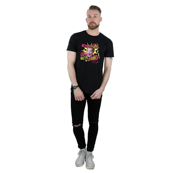 DC Comics herr Batman TV-serie Joker Bang T-shirt XL svart Black XL