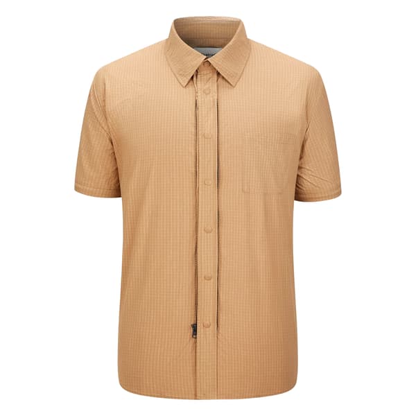 Firetrap Herr 3-i-1 Ripstop Konvertibel Skjorta M Khaki Khaki M
