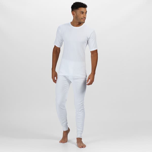 Regatta Professional Termisk Kortärmad Underställströja för Män White 3XL