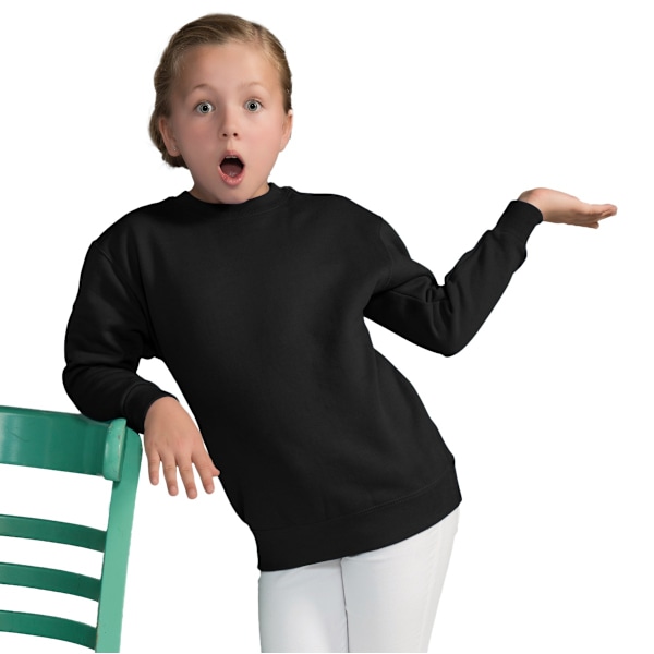 Köp SG Barn/barn tröja med rund hals och rund hals 3-4 Black 3-4 | Fyndiq