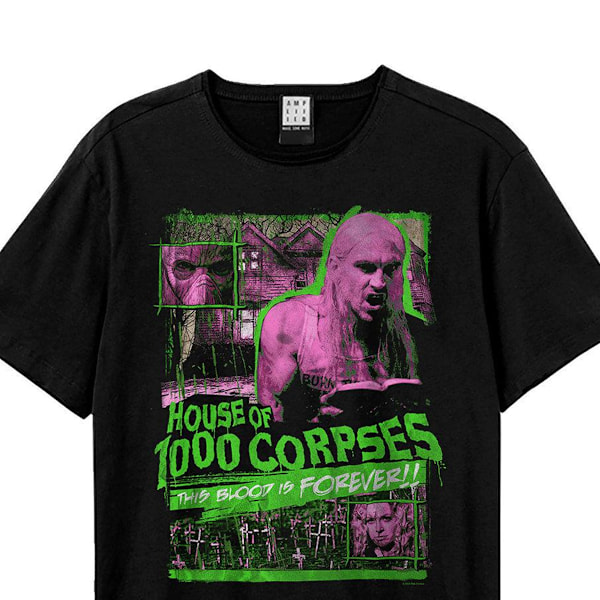 Amplified Unisex Vuxen House Of 1000 Corpses This Blood Forever Black XL