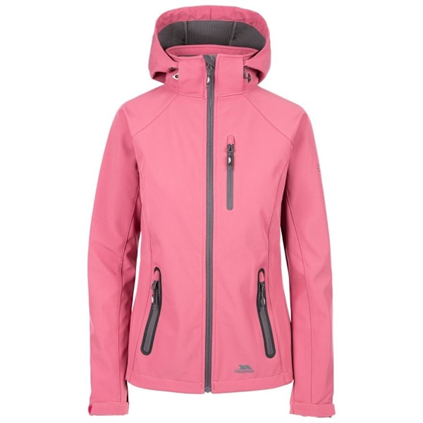 Trespass Womens/Ladies Bela II Vattentät Softshelljacka XS Rose Blush XS