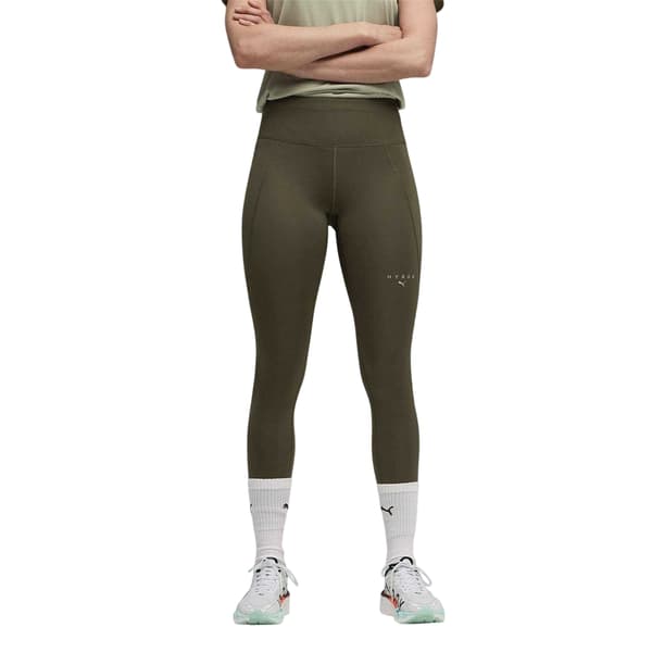 Puma Dam Hyrox Performance Kompressionsleggings Dark Olive 12 UK