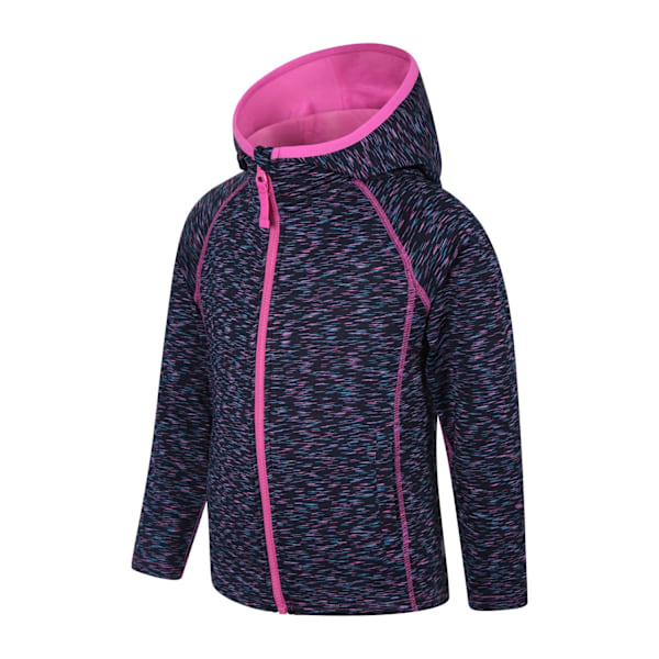 Mountain Warehouse Kayleigh II Stripe Full Zip H för barn/ungdomar Indigo 13 Years