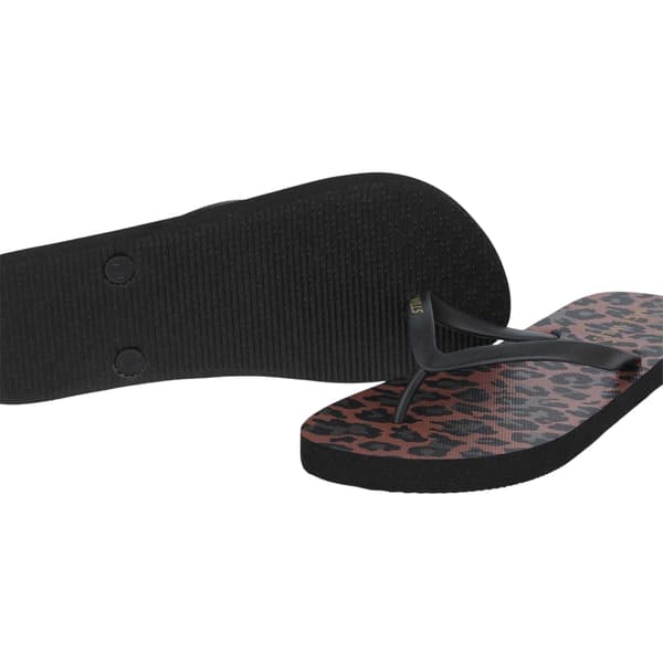 Jack Wills Dam/Dam Gum Platta Flip-flops 4 UK Leopard Leopard 4 UK