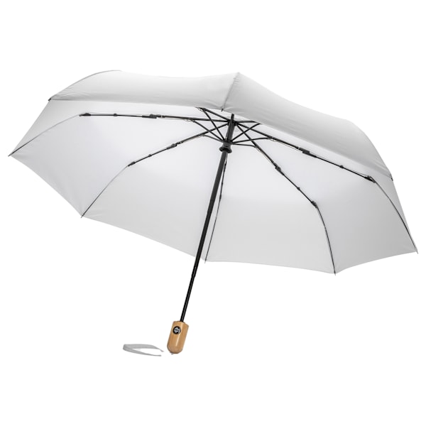XD Collection Impact Aware RPET Automatiskt Hopfällbart Paraply One White One Size
