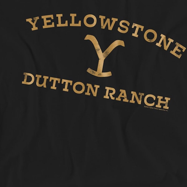 Yellowstone Unisex Vuxen Arched Logo T-Shirt XL Svart Black XL