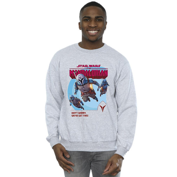 Star Wars Herr The Mandalorian We´ve Got This Sweatshirt M Spor Sports Grey M