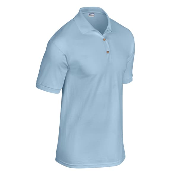 Gildan Herr DryBlend Poloskjorta S Ljusblå Light Blue S
