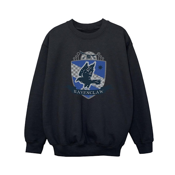 Harry Potter Pojkar Ravenclaw Bröstmärke Sweatshirt 7-8 År Bl Black 7-8 Years