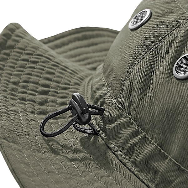Beechfield Summer Cargo Bucket Hat / Huvudbonad (UPF50-skydd Olive Green One Size