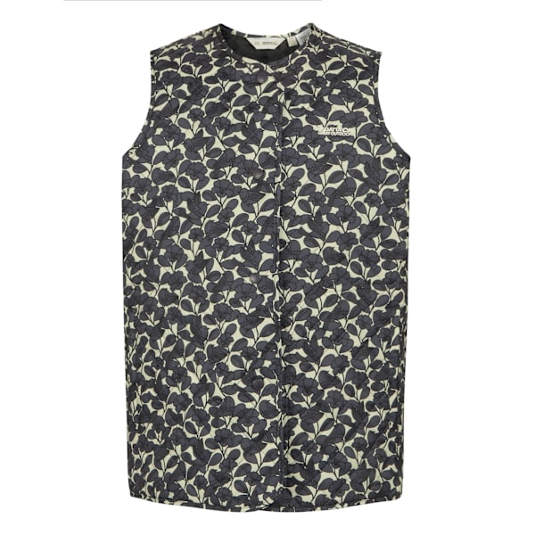 Regatta Dam/Kvinna Orla Kiely Birdy Quiltväst 10 UK Grå Grey 10 UK
