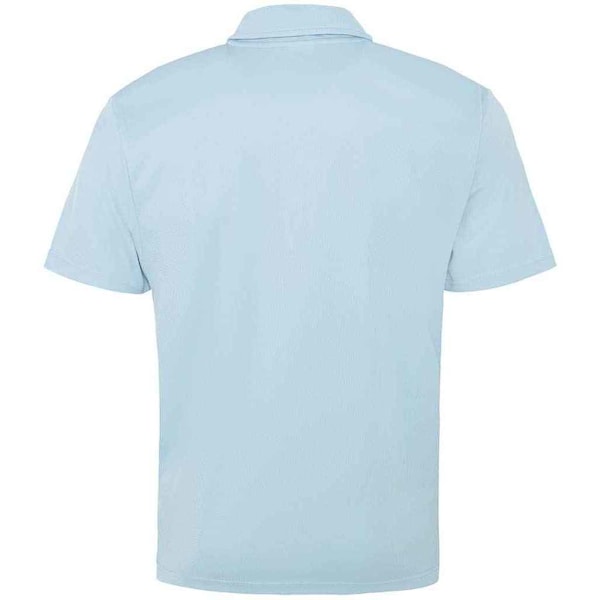 AWDis Cool Mens Moisture Wicking Polo Shirt L Sky Blue Sky Blue L