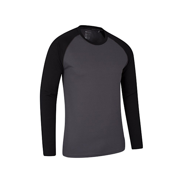 Mountain Warehouse Endurance Långärmad T-shirt för Herr XS Svart Black XS