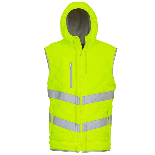 Yoko Dam/Damer Kensington Hi-Vis Huvtröja Gilet S Gul Yellow S