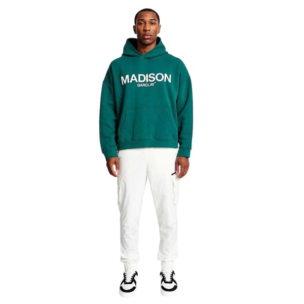 Madison Barclay Herr Oversized Hoodie XXS Forest Forest XXS