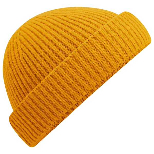 Beechfield Unisex Vuxen Harbour Fisherman Beanie One Size Senapsgul Mustard Yellow One Size