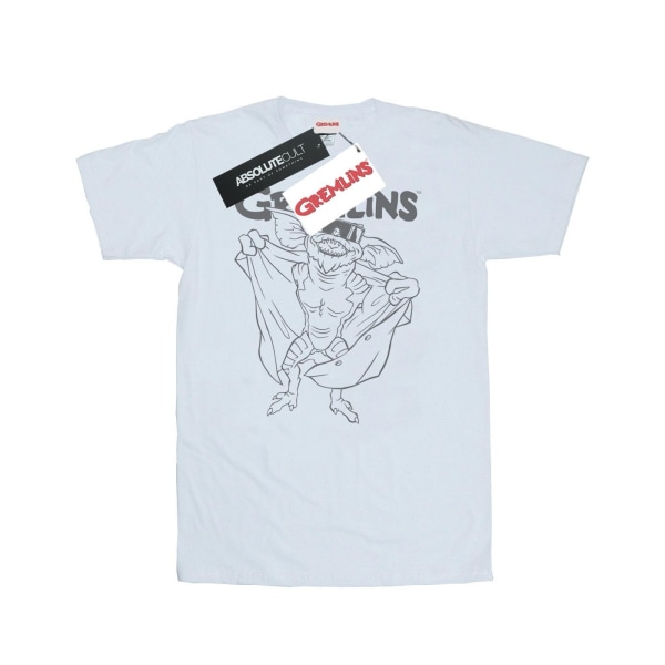 Gremlins Mens Spike´s Glasses T-Shirt L Vit White L