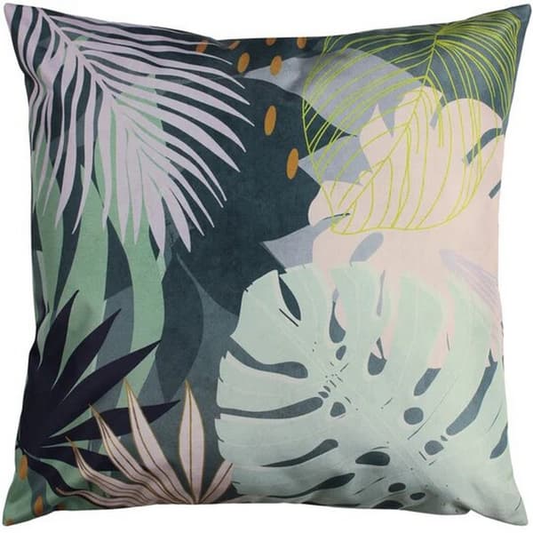 Furn Leaf Utomhus Kuddfodral En Storlek Teal Teal One Size