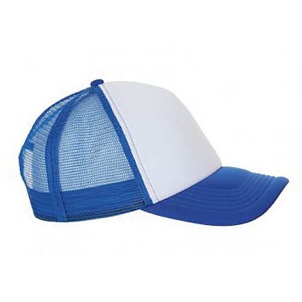 SOLS Unisex Bubble Contrast Cap One Size Vit/Kunglig Blå White/Royal Blue One Size