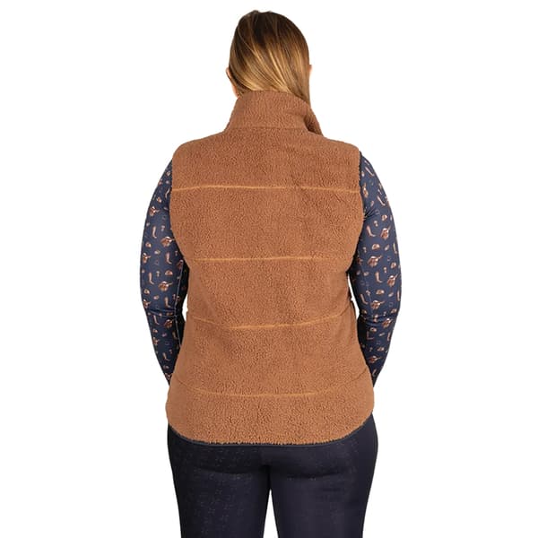 Hy Dam/Dam Elevate Teddy Fleece Väst M Brun Brown M
