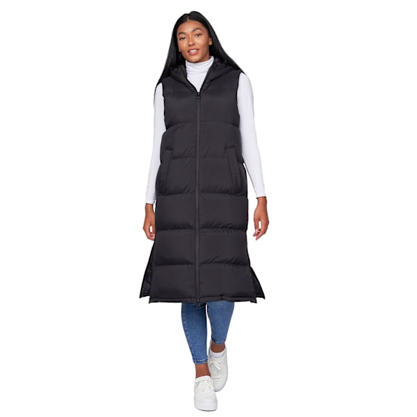 Crosshatch Alaiya Gilet för Kvinnor/Dam Storlek 12 UK Svart Black 12 UK