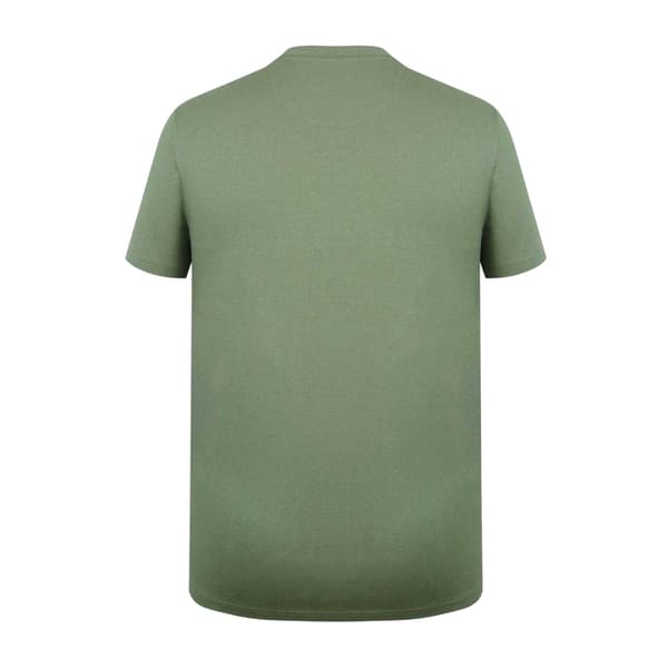 Firetrap T-shirt i bomull med logotyp för män S Khakigrön Khaki Green S