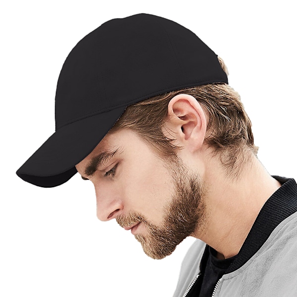 Beechfield Unisex Faux Suede Cap En storlek Svart Black One size