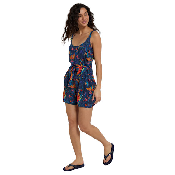 Animal Womens/Ladies Flora Playsuit 6 UK Orange Orange 6 UK