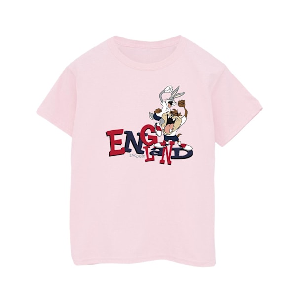 Looney Tunes Boys Bugs & Taz England T-shirt 5-6 år Baby Pink Baby Pink 5-6 Years