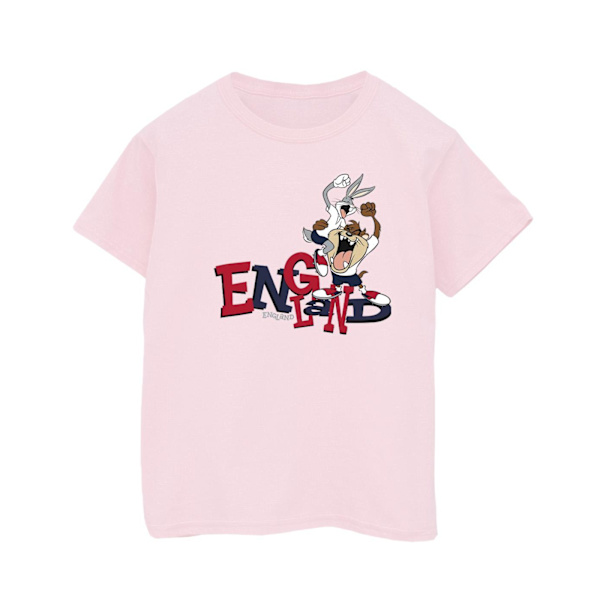 Looney Tunes Boys Bugs & Taz England T-shirt 9-11 år Baby Pi Baby Pink 9-11 Years